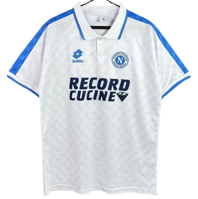 1995-1996 Napoli away white Retro Soccer Jersey