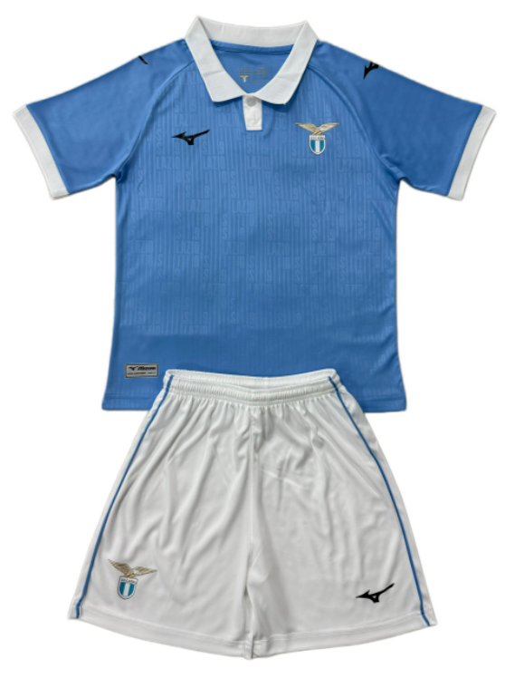 2026-27 Kids Lazio home blue Soccer Jersey