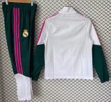 2026-27 Real Madrid white Windbreaker suit