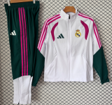 2026-27 Real Madrid white Windbreaker suit
