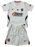 2026-27 Kids Chivas away white Soccer Jersey