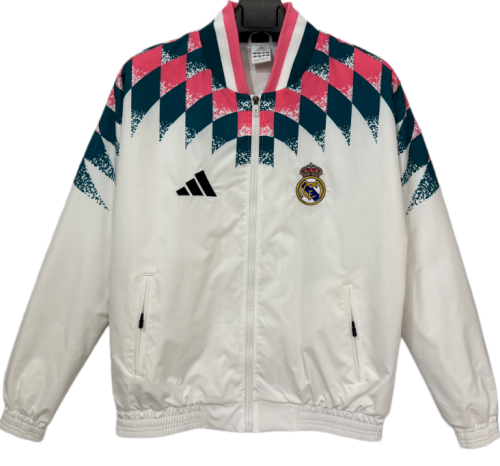 2026-27 Mens Real Madrid white Windbreaker