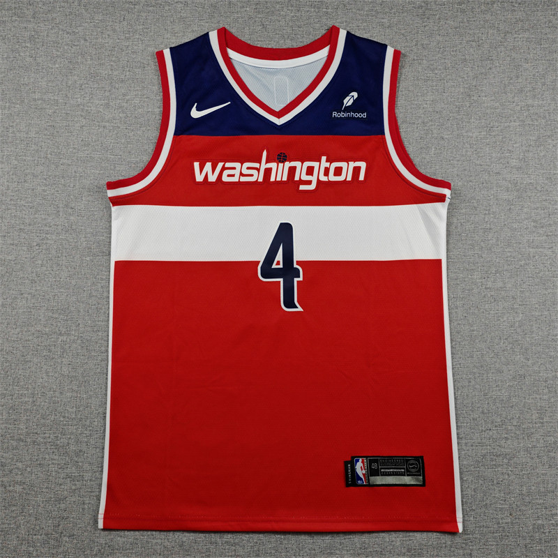 2026-27 Wizards DYBANTSA #4 red Top Quality Hot Pressing NBA Jersey
