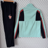 2026-27 France green Windbreaker suit