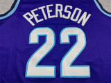 2026-27 JAZZ PETERSON #22 purple Top Quality Hot Pressing NBA Jersey