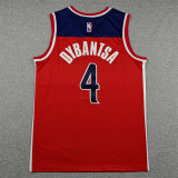 2026-27 Wizards DYBANTSA #4 red Top Quality Hot Pressing NBA Jersey