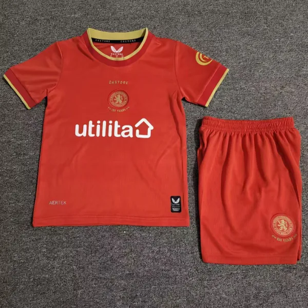 2026-27 Kids Middlesbrough home red Soccer Jersey