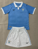 2026-27 Kids Lazio home blue Soccer Jersey