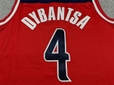 2026-27 Wizards DYBANTSA #4 red Top Quality Hot Pressing NBA Jersey