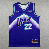 2026-27 JAZZ PETERSON #22 purple Top Quality Hot Pressing NBA Jersey