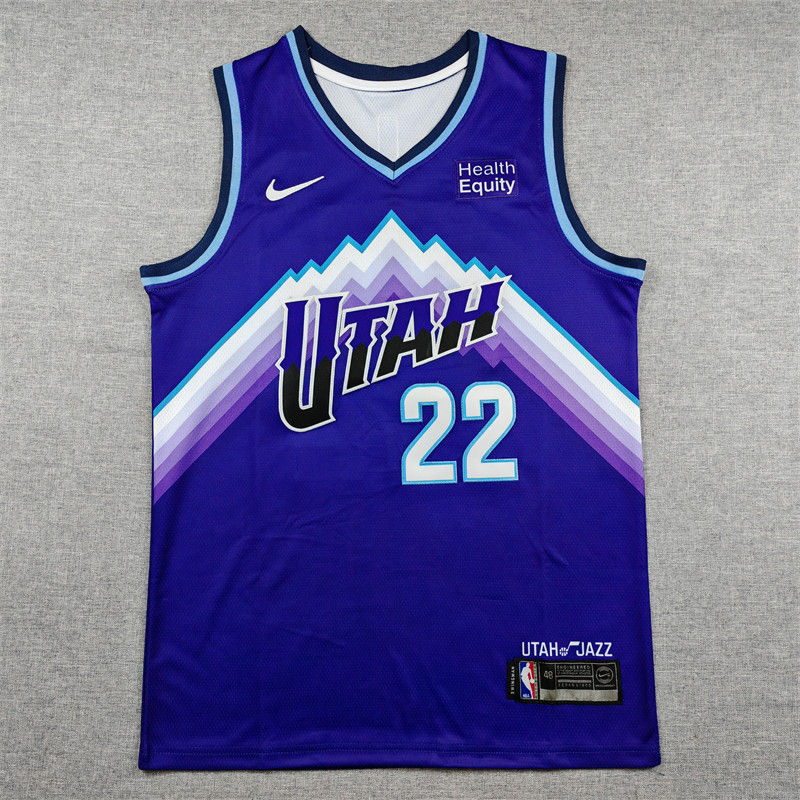 2026-27 JAZZ PETERSON #22 purple Top Quality Hot Pressing NBA Jersey