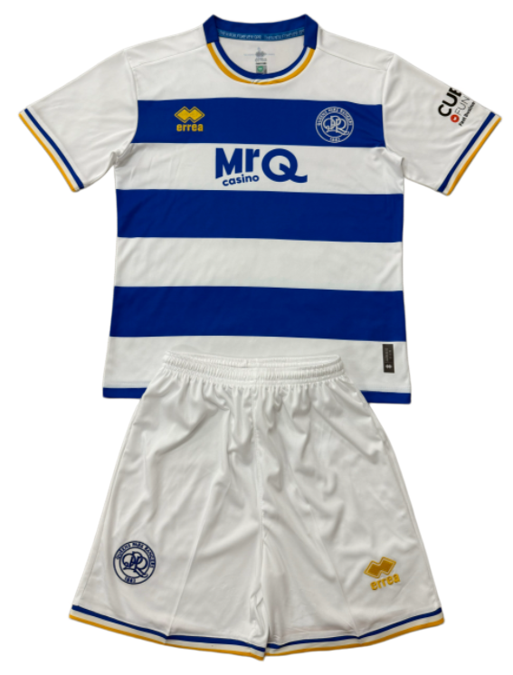 2026-27 Kids Queens Park home white Soccer Jersey