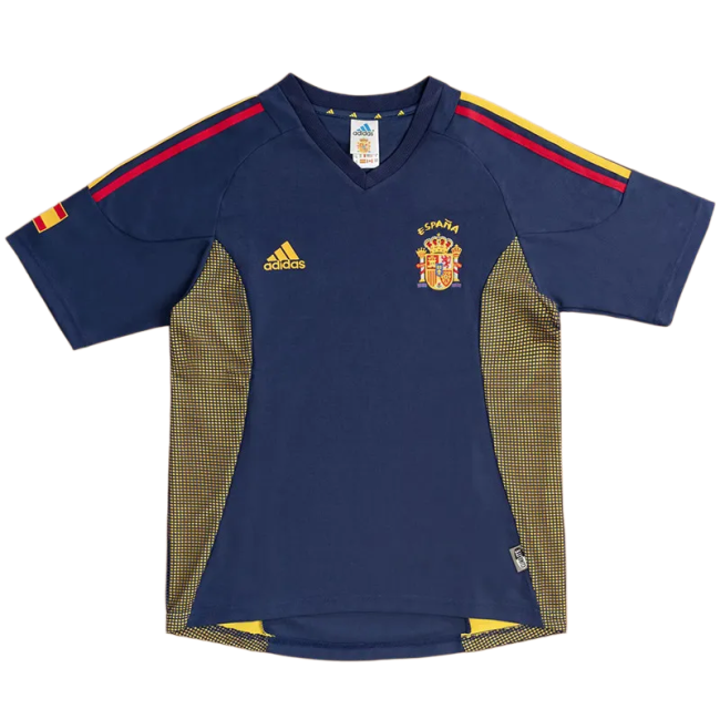2002 Mens Spain third away Retro Soccer Jersey