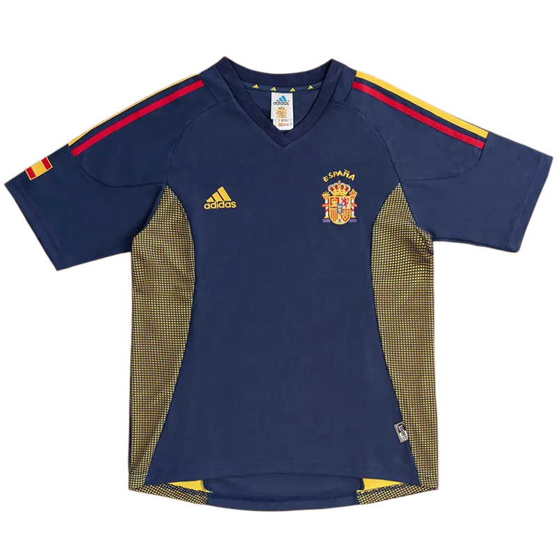 2002 Mens Spain third away Retro Soccer Jersey