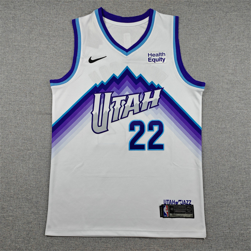 2026-27 JAZZ PETERSON #22 white Top Quality Hot Pressing NBA Jersey