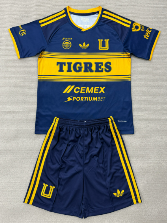 2026-27 Kids Tigres UANL away Soccer Jersey