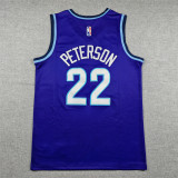 2026-27 JAZZ PETERSON #22 purple Top Quality Hot Pressing NBA Jersey