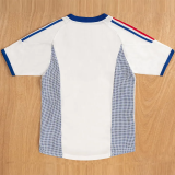 2002 France away white Retro Soccer Jersey