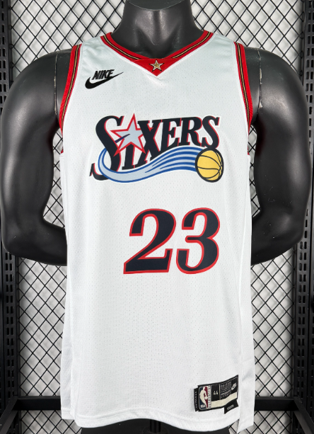 2026-27 76ERS JAMES #23 white Top Quality Hot Pressing Retro NBA Jersey