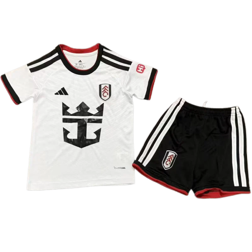 2026-27 Kids Fulham home white Soccer Jersey
