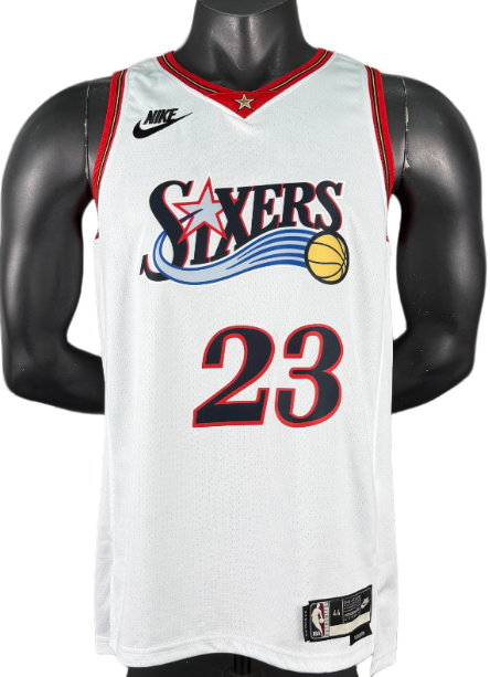 2026-27 76ERS JAMES #23 white Top Quality Hot Pressing Retro NBA Jersey