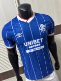 2026-27 Rangers home blue Player version Soccer Jersey