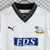 1999-2001 Derby County home white Retro Soccer Jersey