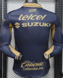 2026-27 Mens Pumas UNAM away Player version Long Sleeve soccer Jersey
