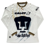 2026-27 Mens Pumas UNAM home white Long Sleeve Soccer Jersey