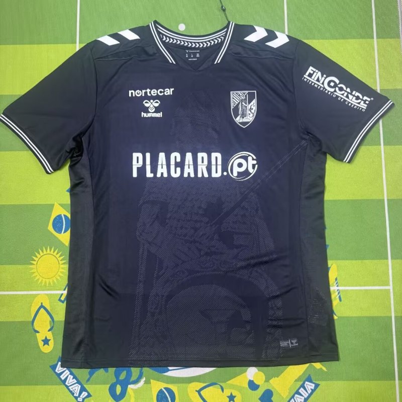 2026-27 Mens Vitoria Guimaraes away black Fans Soccer Jersey