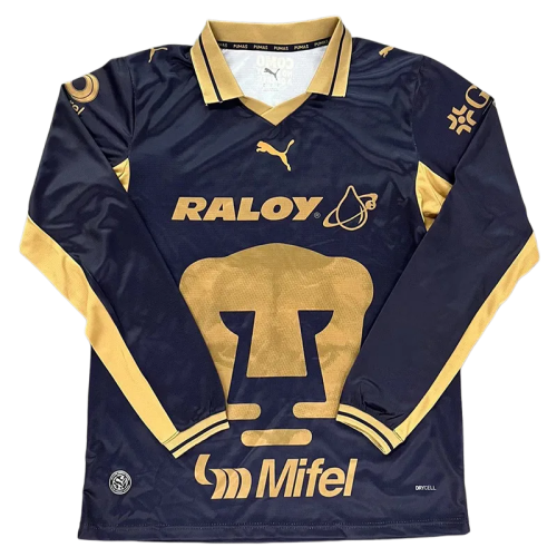 2026-27 Mens Pumas UNAM away Long Sleeve Soccer Jersey