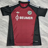 2026-27 Schalke 04 goalkeeper black red Fans Soccer Jersey