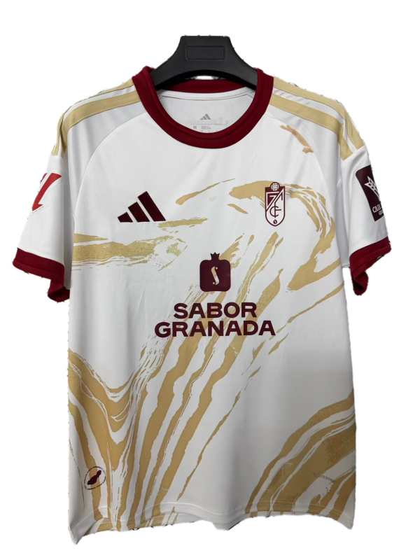 2026-27 Granada third away white Fans Soccer Jersey