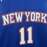 2021 KNICKS BRUNSON #11 blue Top Quality Hot Pressing NBA Jersey(飞人版)