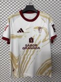 2026-27 Granada third away white Fans Soccer Jersey