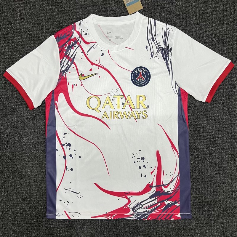 2026-27 PSG Special Edition white Fan Version socce jersey