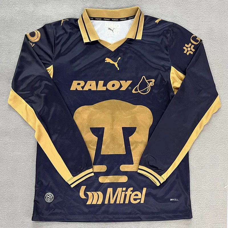 2026-27 Mens Pumas UNAM away Long Sleeve Soccer Jersey