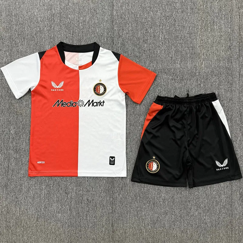 2026-27 Kids Feyenoord home Soccer Jersey