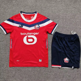 2026-27 Kids Lille home red Soccer Jersey