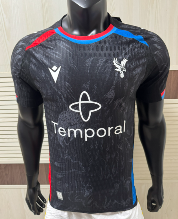 2026-27 Mens Crystal Palace away black Player version Soccer Jersey
