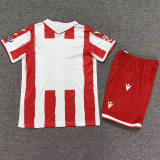 2026-27 Kids UD Almeria home red Soccer Jersey