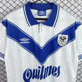 1996-1997 Velez Sarsfield Home white Retro Soccer Jersey