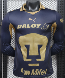 2026-27 Mens Pumas UNAM away Player version Long Sleeve soccer Jersey