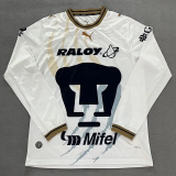 2026-27 Mens Pumas UNAM home white Long Sleeve Soccer Jersey