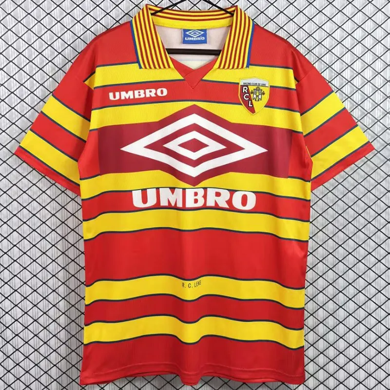 1997-1998 RC Lens Home Retro Soccer Jersey