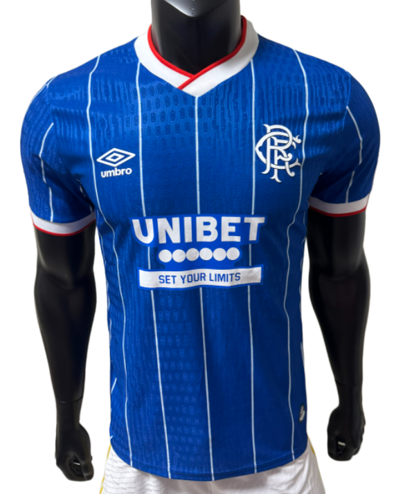 2026-27 Rangers home blue Player version Soccer Jersey