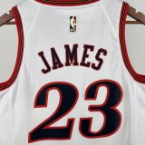 2026-27 76ERS JAMES #23 white Top Quality Hot Pressing Retro NBA Jersey