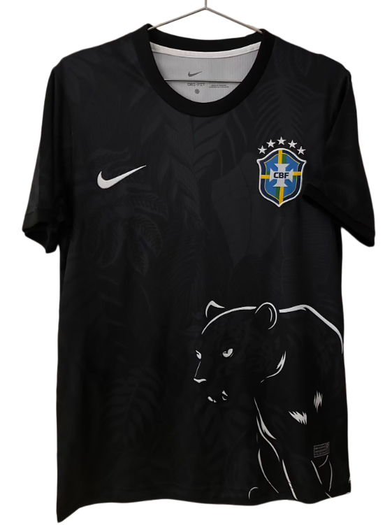 2026-27 Mens Brazil Special Edition black soccer jersey