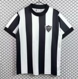 1971 Mens Atletico Mineiro home black Retro soccer Jersey