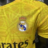 2026-27 Real Madrid special edition yellow Player Version soccer jersey